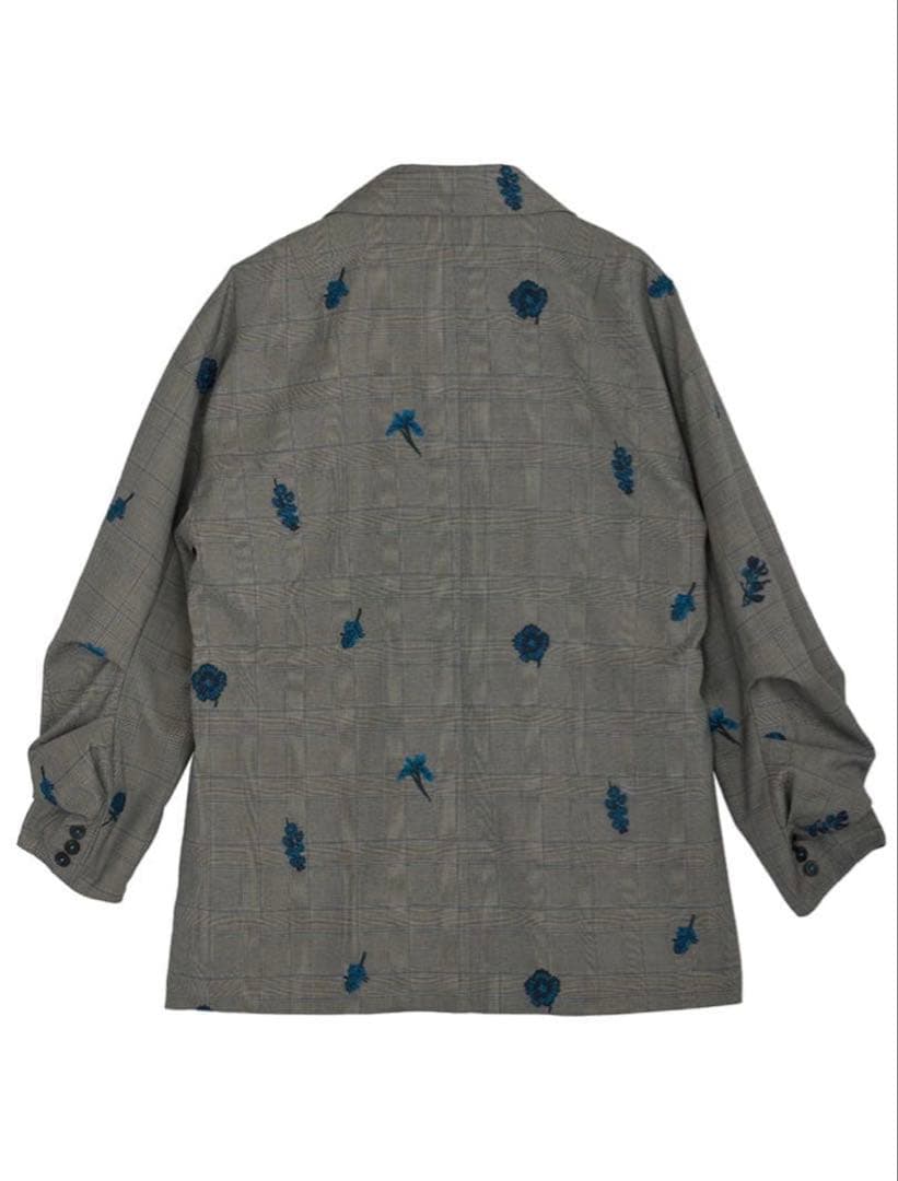 Ameri Vintage/CHECK FLOWER PAPA JACKET、S