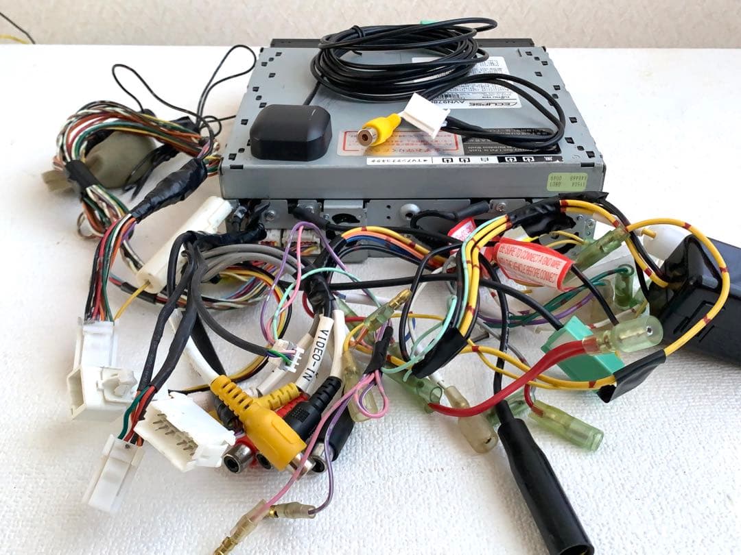 ☆イクリプスECLIPSE AVN978HD 1DIN 地図2008年度 中古☆