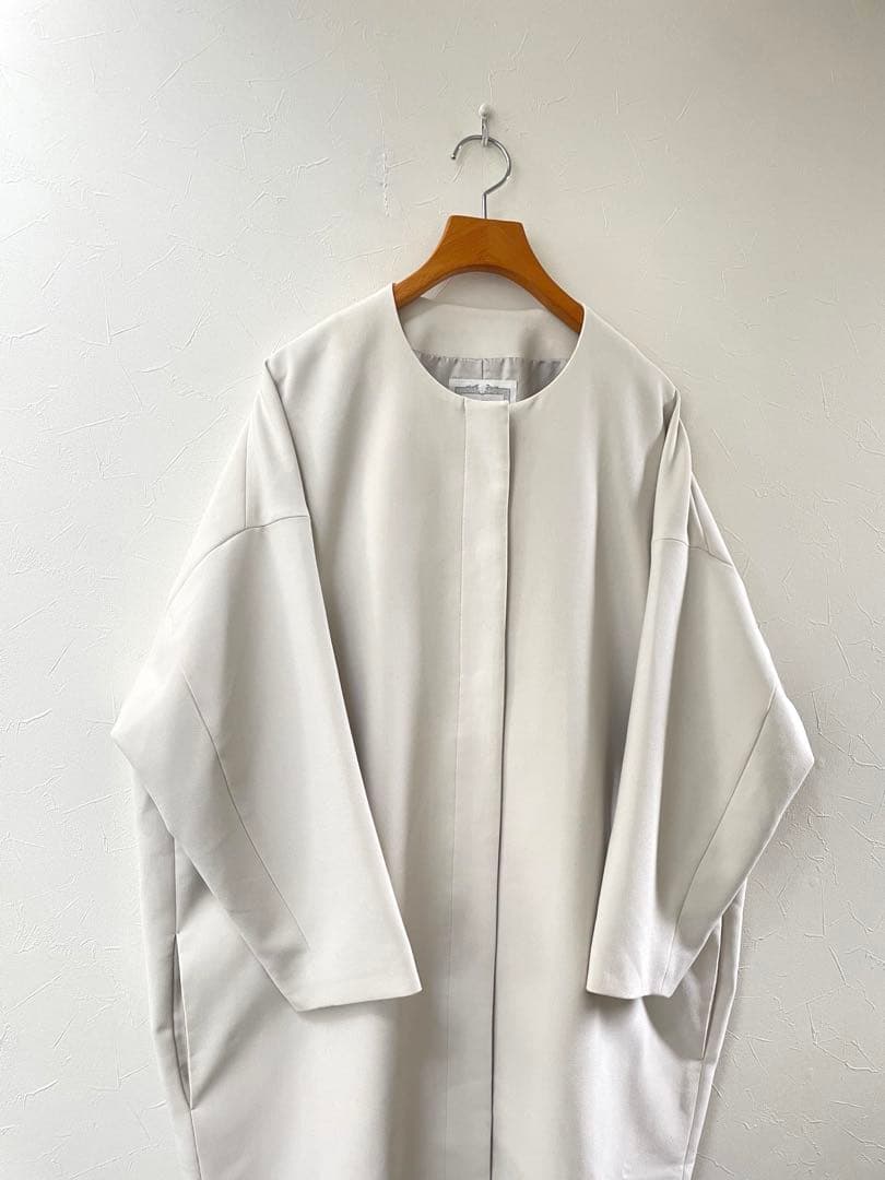 ビアズリー　ダブルクロスマルコート　ノーカラー定価35200円