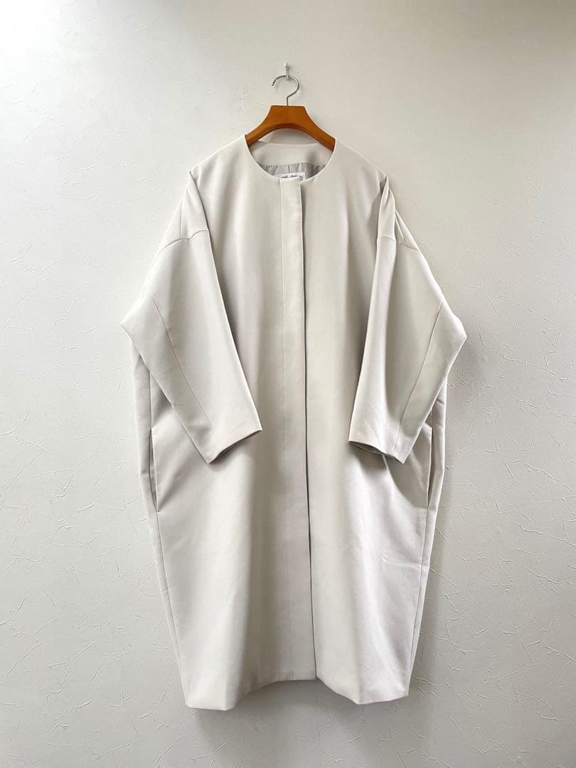 ビアズリー　ダブルクロスマルコート　ノーカラー定価35200円