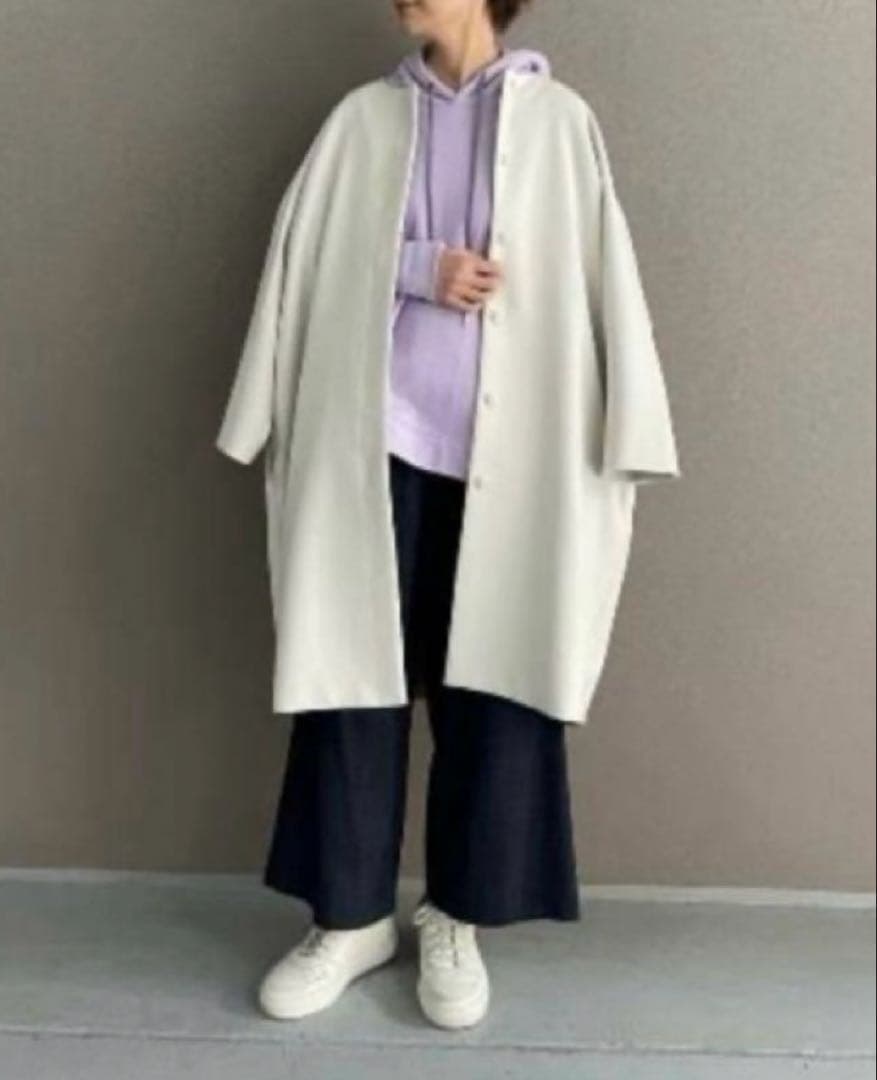 ビアズリー　ダブルクロスマルコート　ノーカラー定価35200円