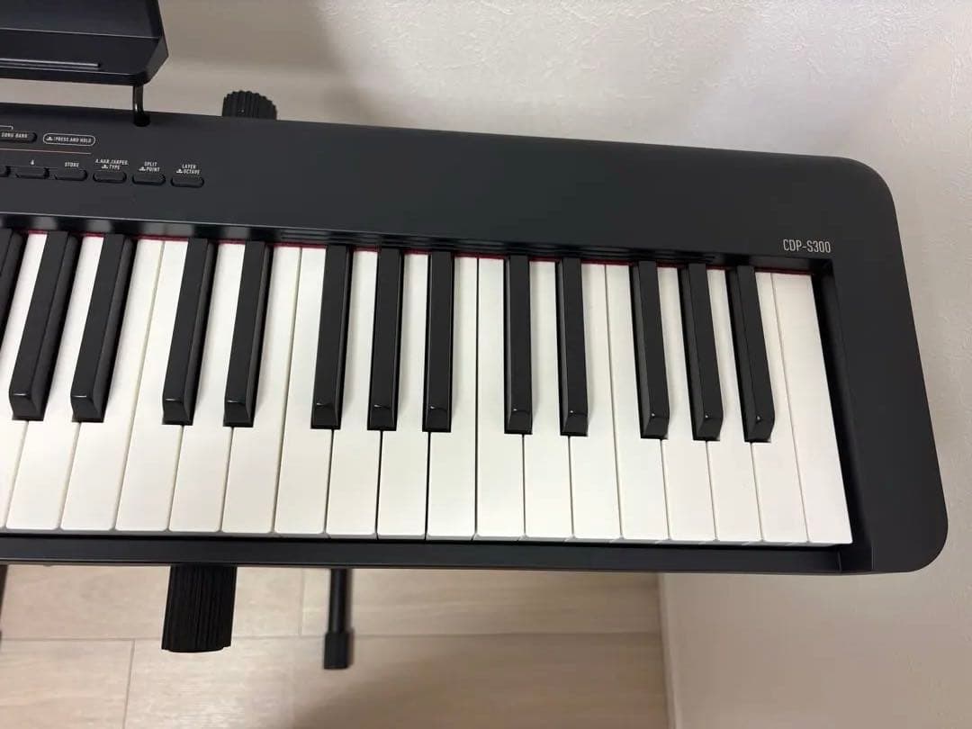 CASIO CDP-S300 2022年製　Xスタンドセット