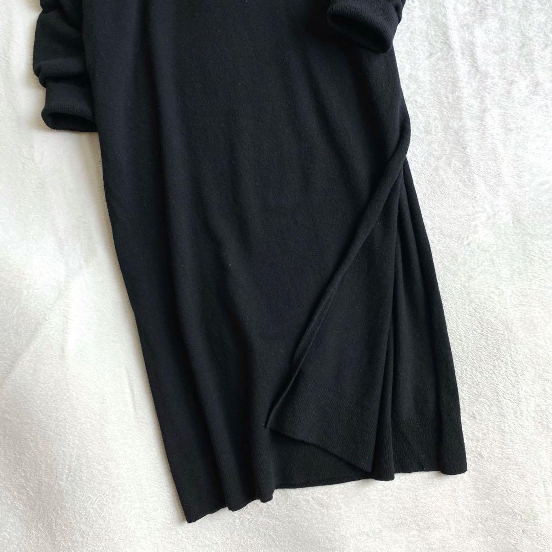 【ほぼ未使用✨】Deuxieme Classe CAPRIタートルワンピース　黒