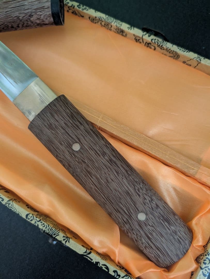 模造刀 木製鞘ハンドル ケース付き 鉄？鋼製？