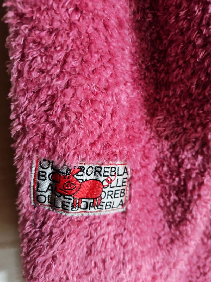 新品❣️アルベロベロ/ フード付きピンクロングコート M