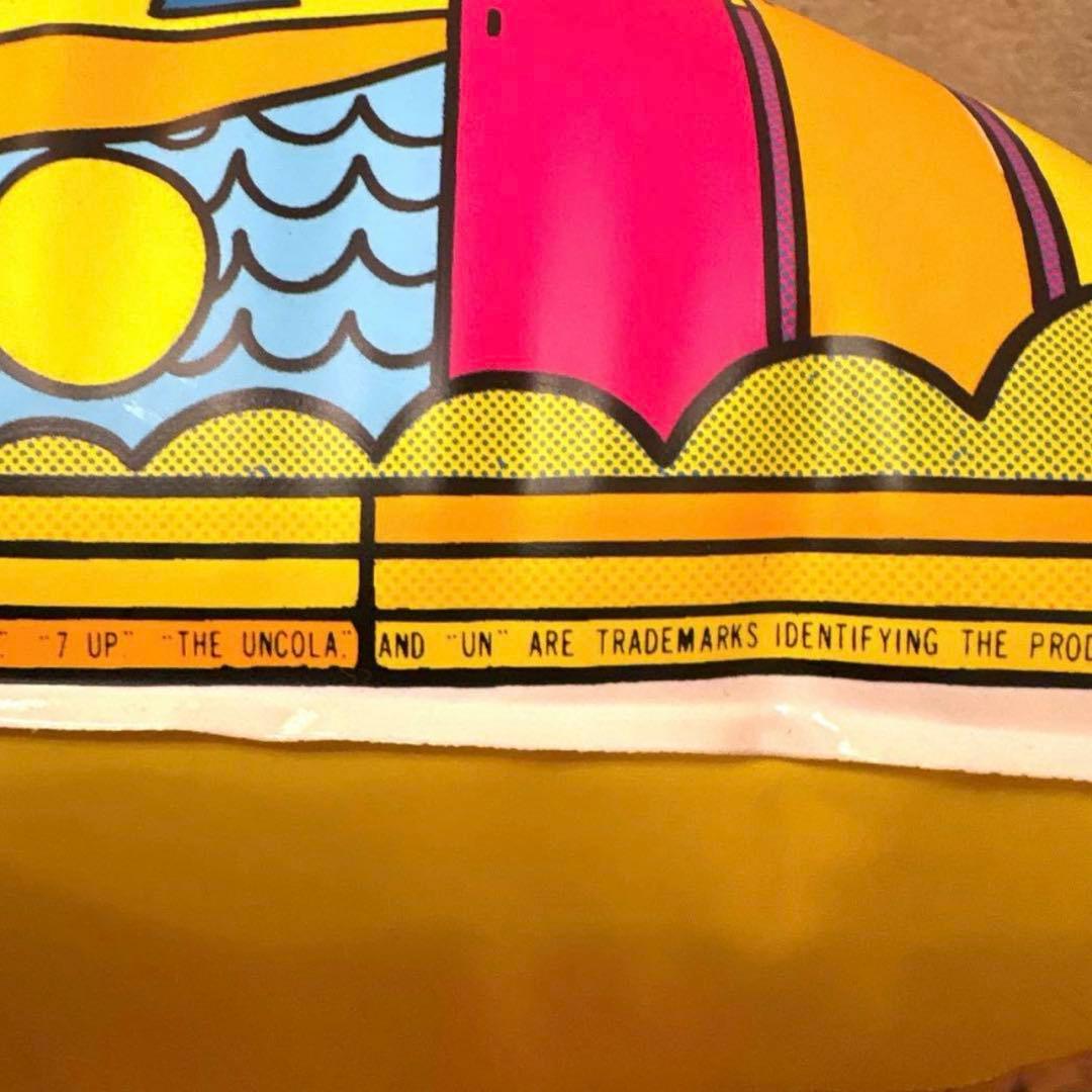 レア　69年　7up　ピーターマックス　ブローアップ　ディスプレイ　アメトイ