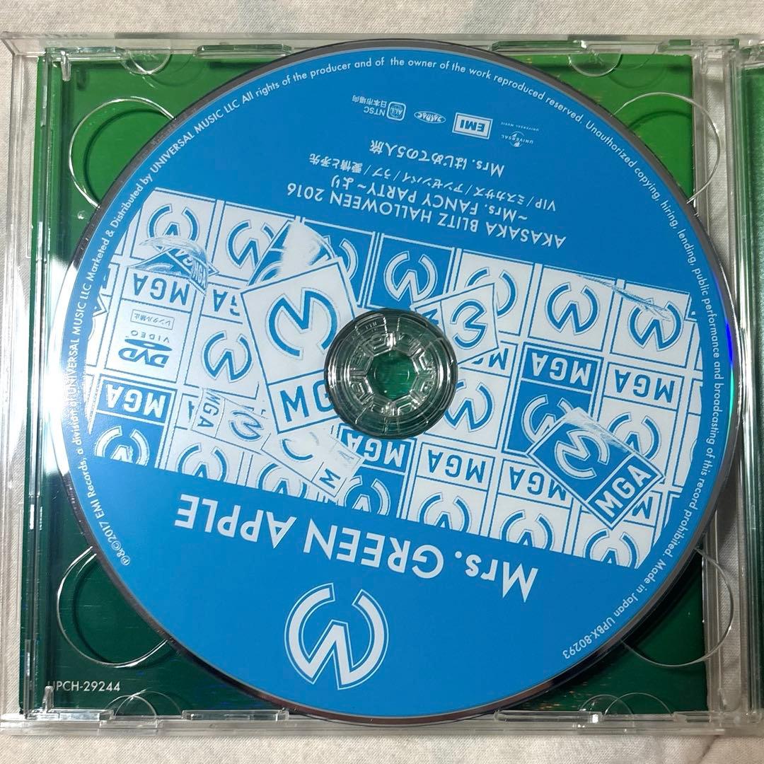 Mrs.GREENAPPLE CD アルバム 初回限定盤