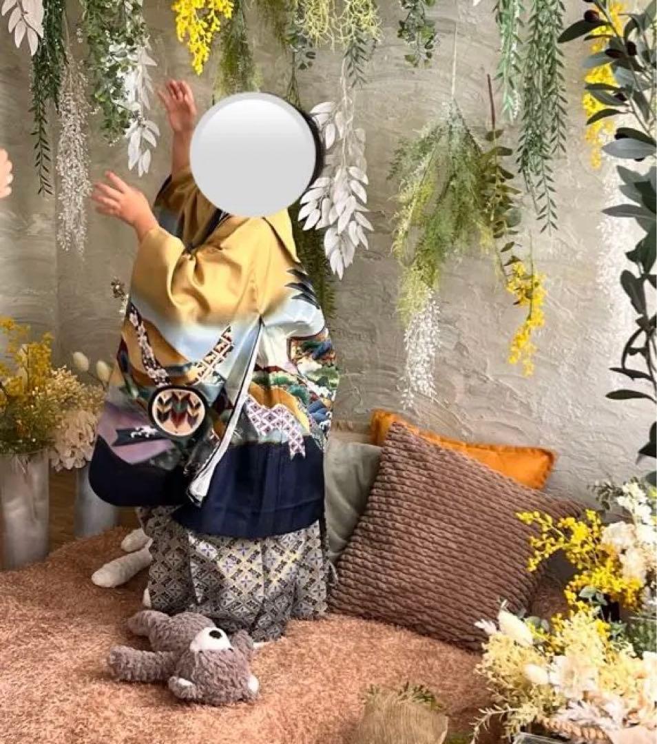 七五三　5歳　男の子　フルセット　一式　鷹