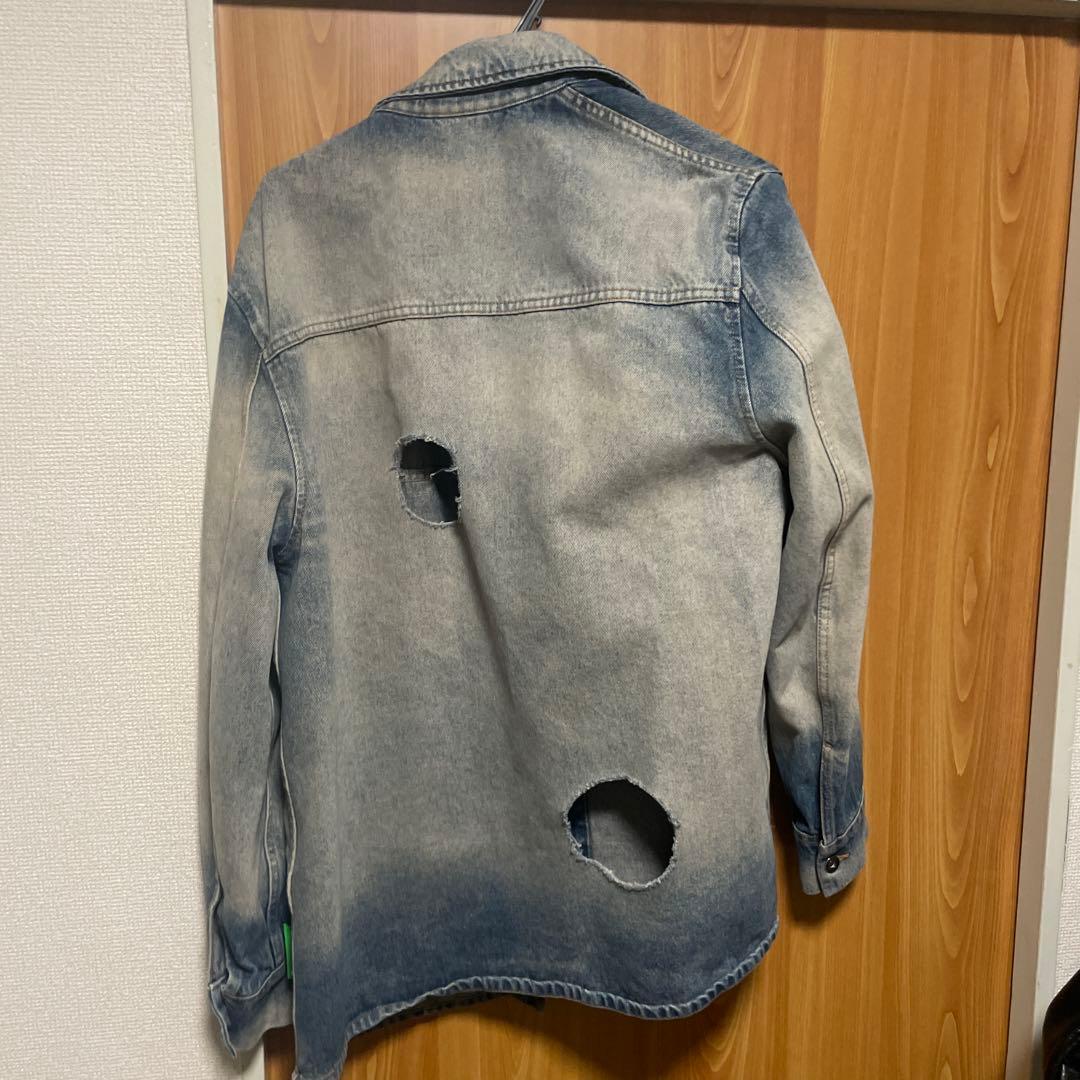Off-White ダメージデニムジャケット