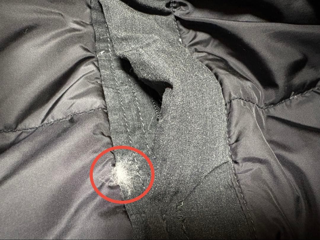 NANGA タキビダウンパンツ ブラック XL