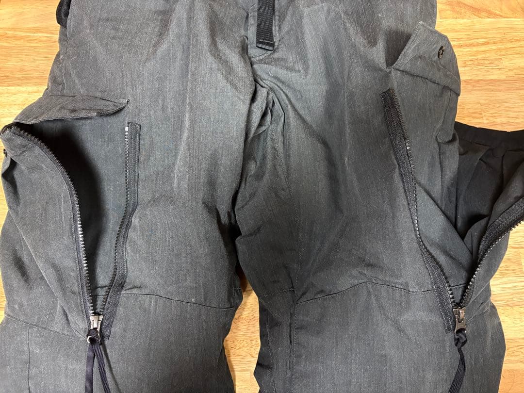 NANGA タキビダウンパンツ ブラック XL