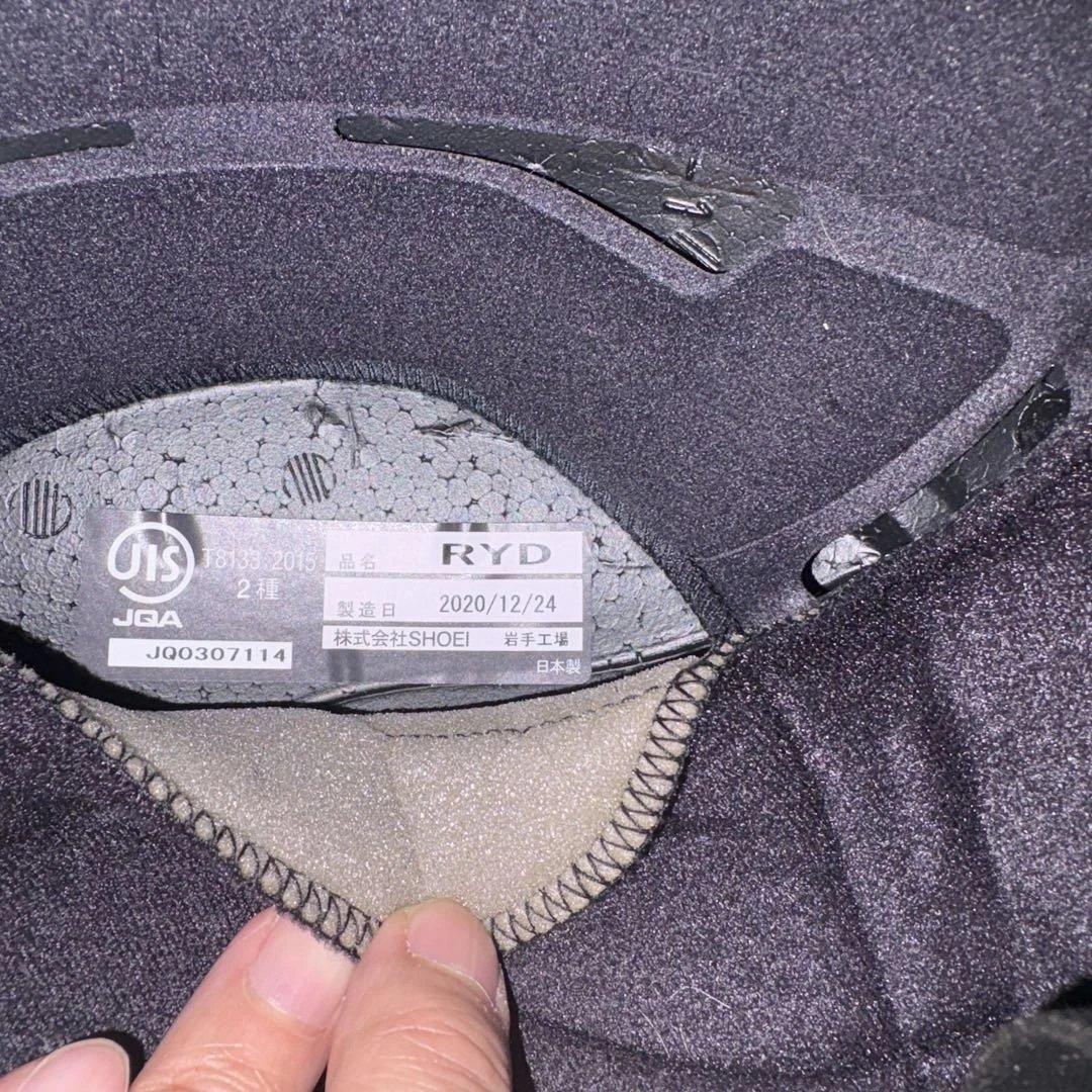 SHOEIヘルメット　RYD サイズ:XL