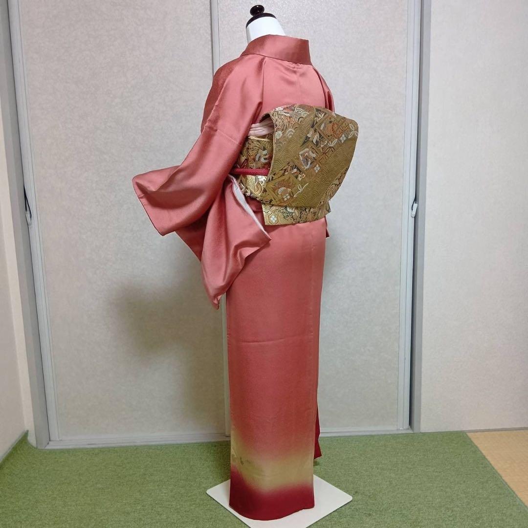 やまと謹製　袷　正絹　友禅　訪問着　フルセット　状態良好　卒業式　入学式　七五三