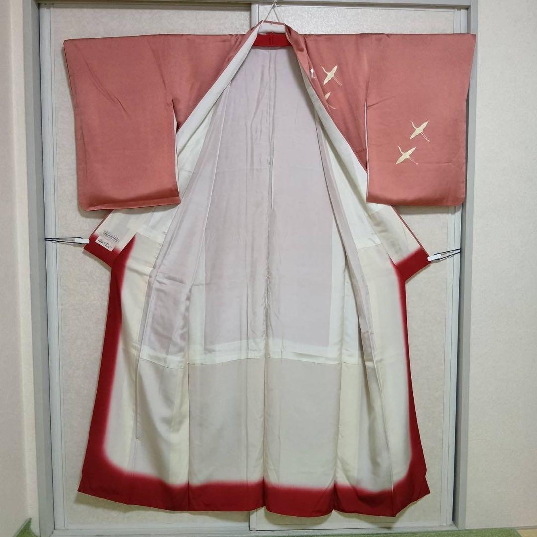 やまと謹製　袷　正絹　友禅　訪問着　フルセット　状態良好　卒業式　入学式　七五三