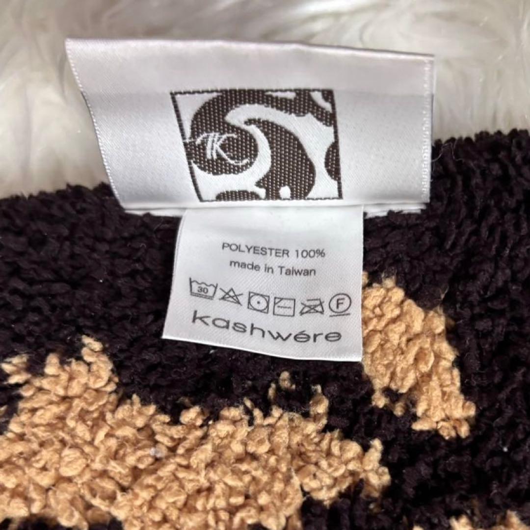 良品✨Kashwére カシウエア ブランケット 総柄
