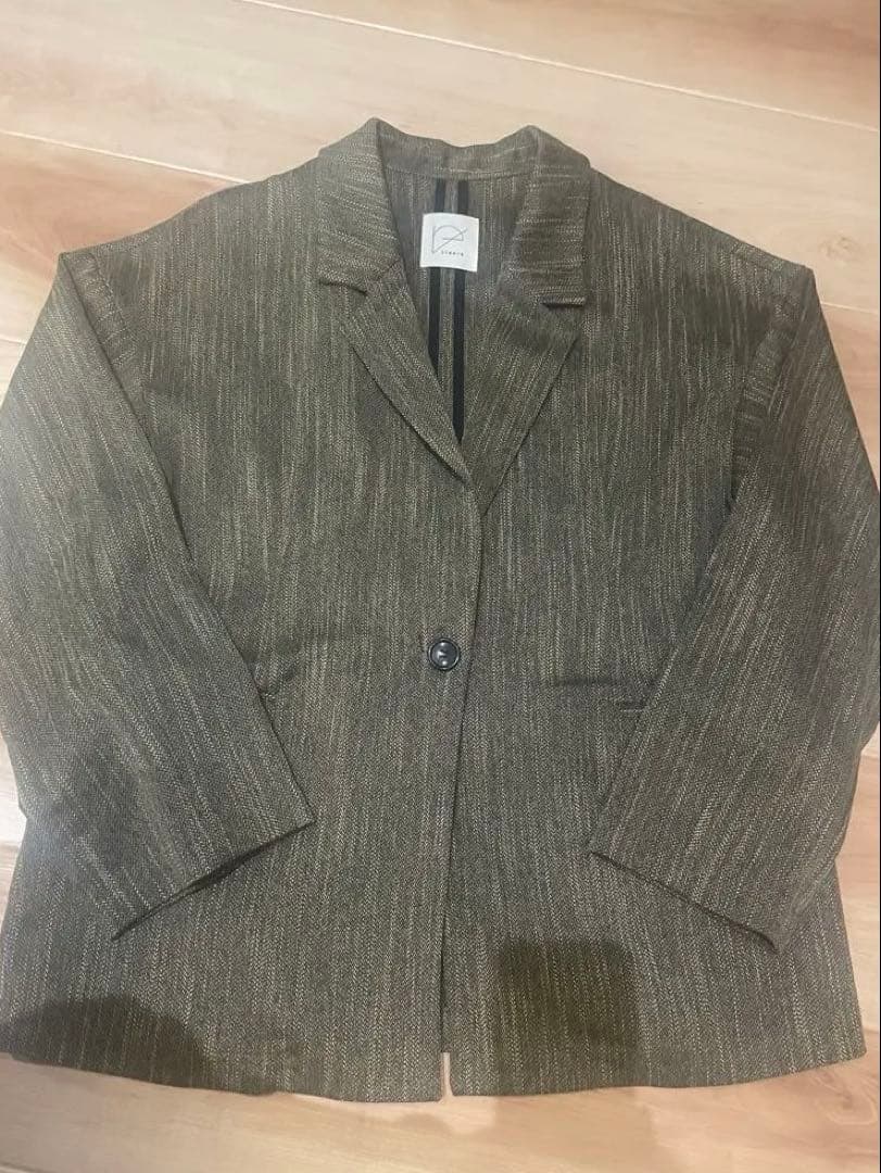 『完売品』crewreツイーディヘリンボンジャケットサイズ1