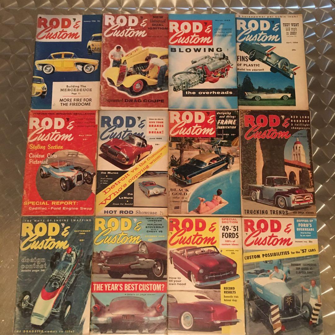 Rod & Custom Magazine 1956 12冊セット