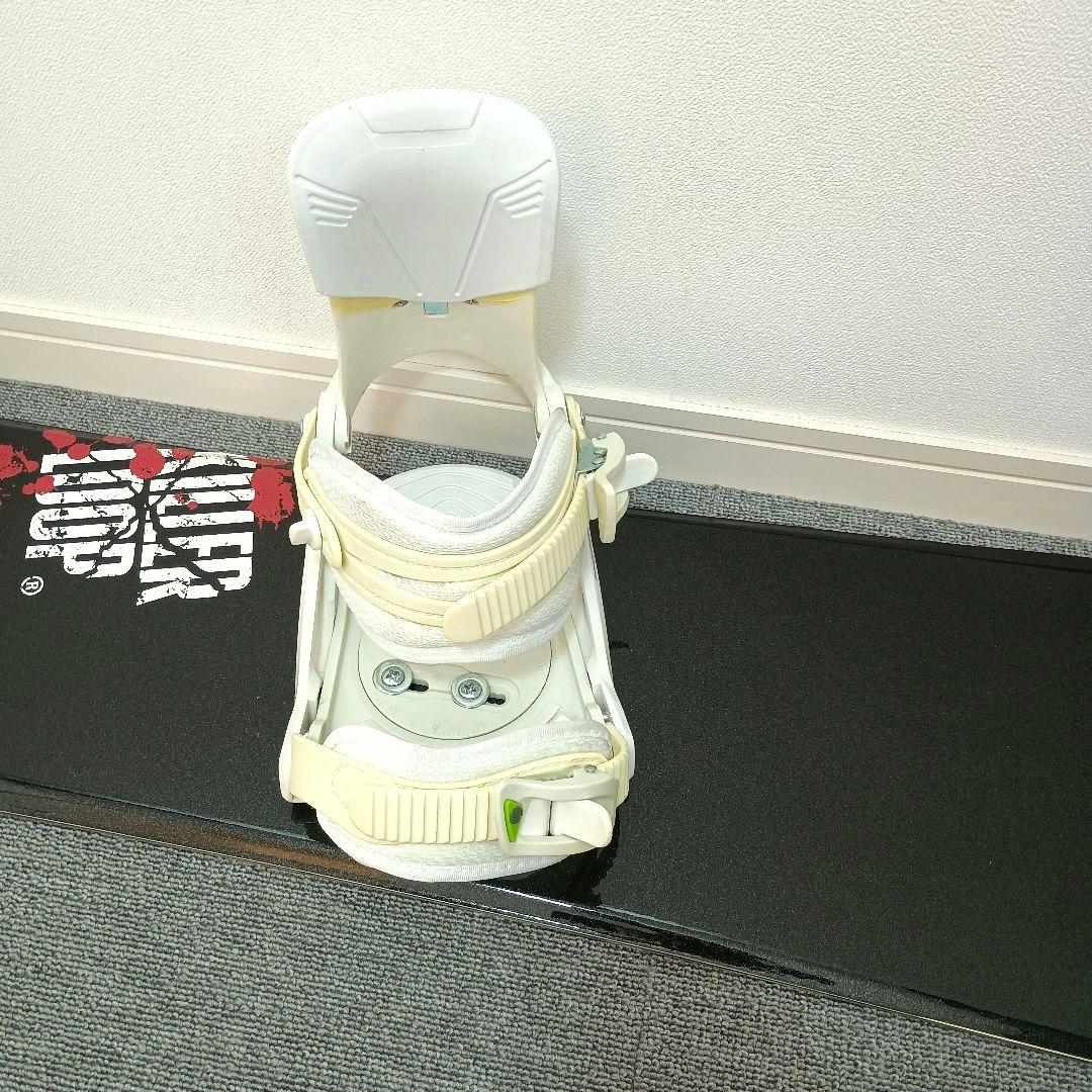 初心者向け スノーボードセット 147cm カバー付き KILLER LOOP