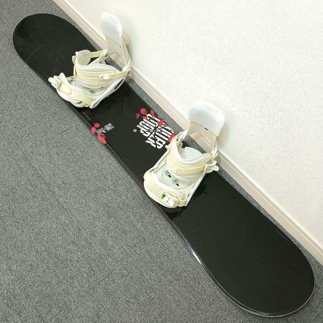 初心者向け スノーボードセット 147cm カバー付き KILLER LOOP