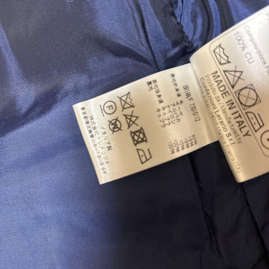 【美品】TAGLIATORE 秋冬　ジャケット　ベスト　モヘア アルパカ　48