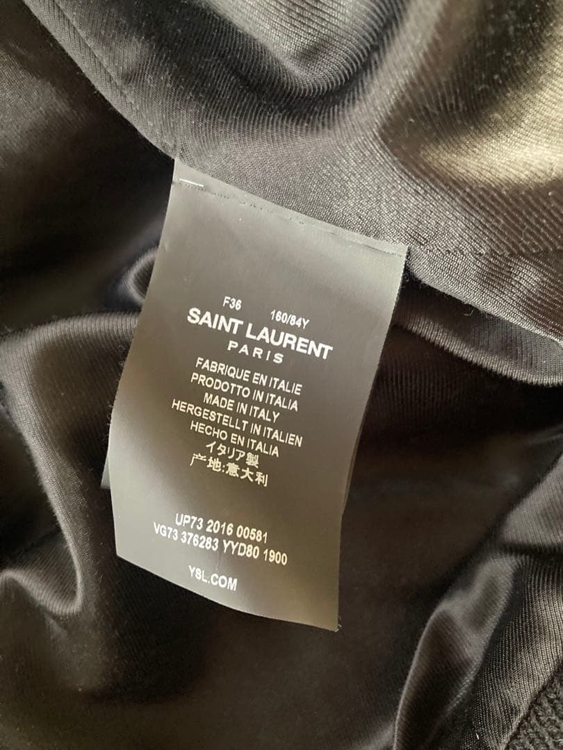 Bijou de R 様用　24時間以内発送　サンローランテディジャケット36