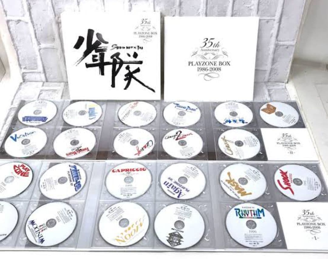 少年隊 35th anniversary playzone box&CD