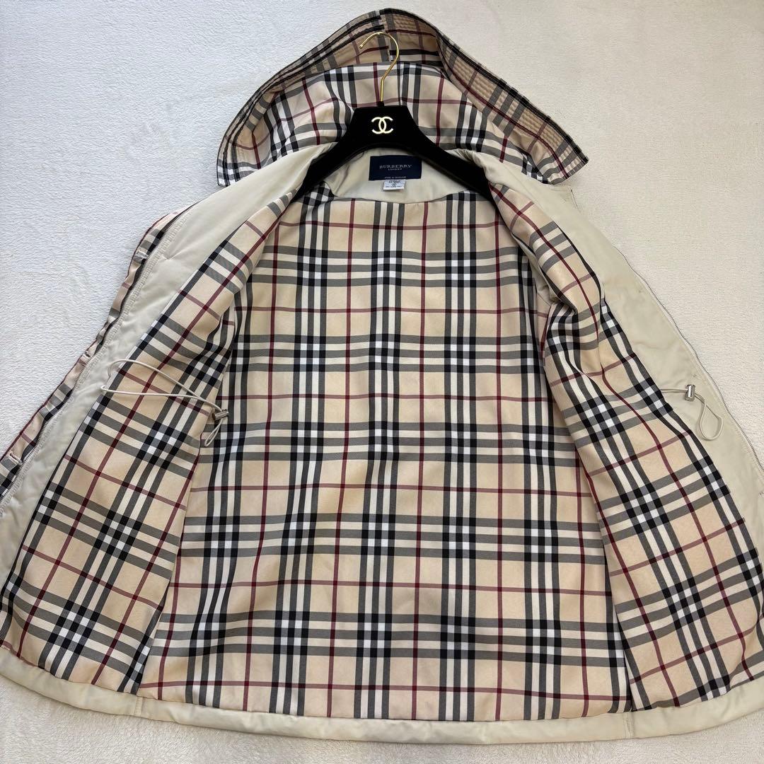 【希少✨ドローコードあり】バーバリーロンドン ノバチェック フード ジャケット