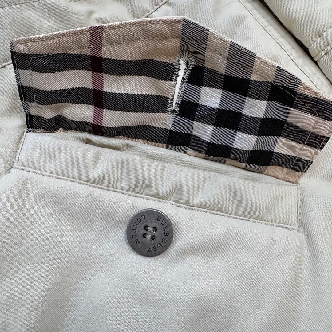 【希少✨ドローコードあり】バーバリーロンドン ノバチェック フード ジャケット