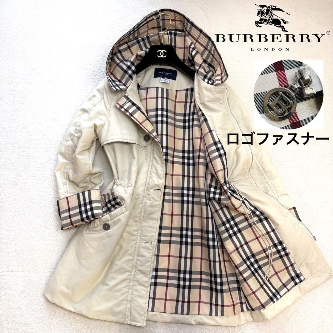 【希少✨ドローコードあり】バーバリーロンドン ノバチェック フード ジャケット