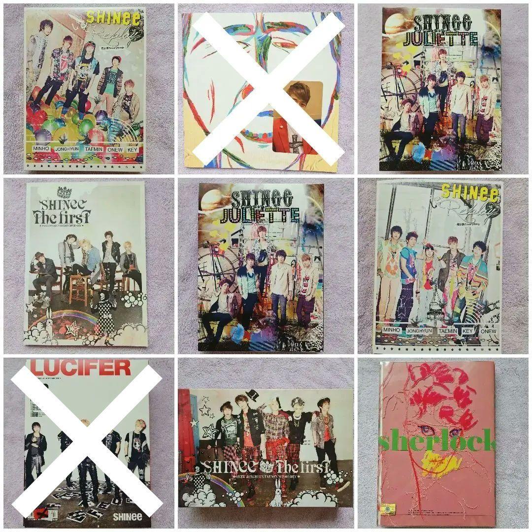 SHINee　CD　11点まとめ売り　トレカ付き