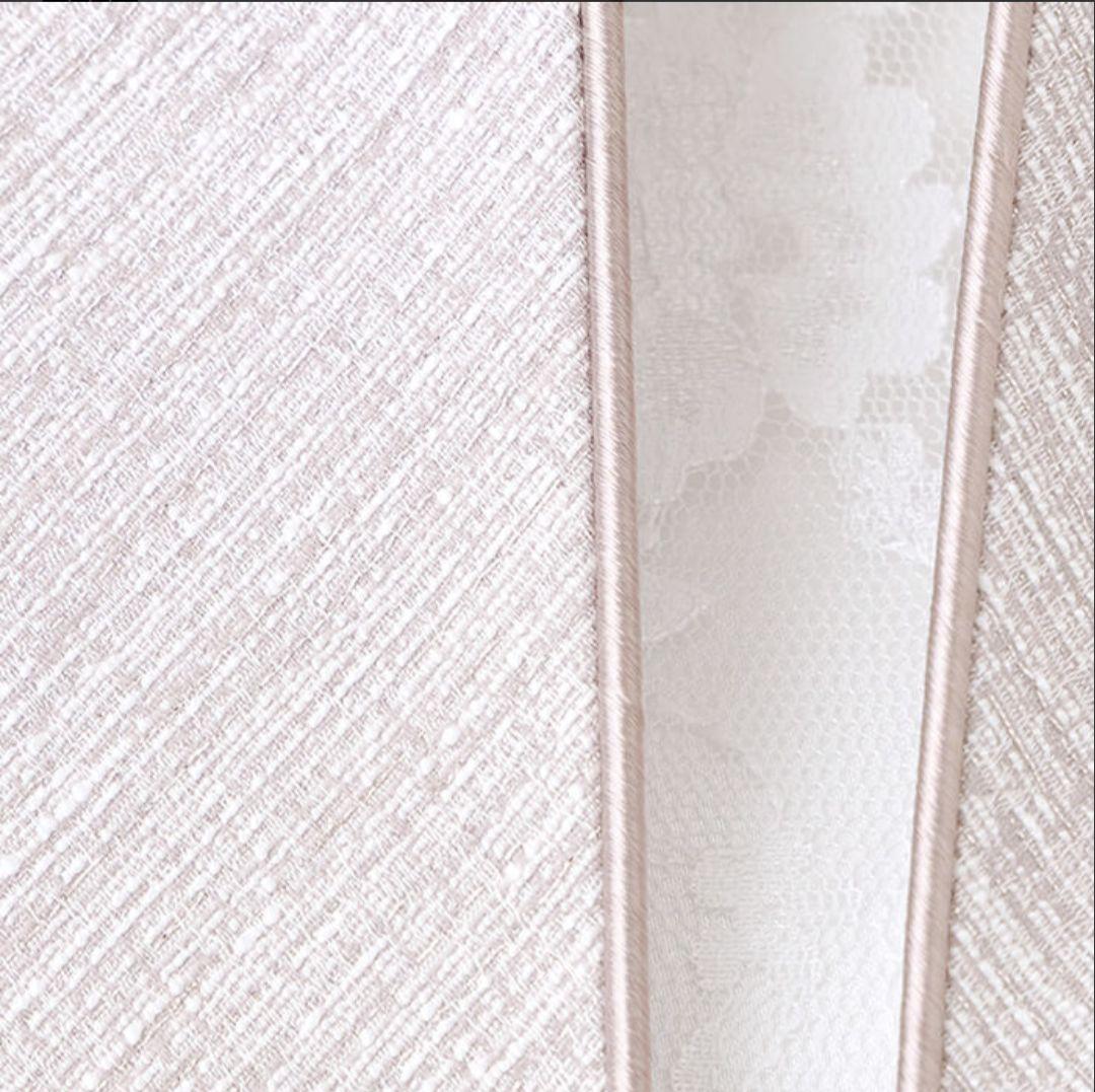 東京ソワール　北陸ジャカードの胸当て付きジャケット13号