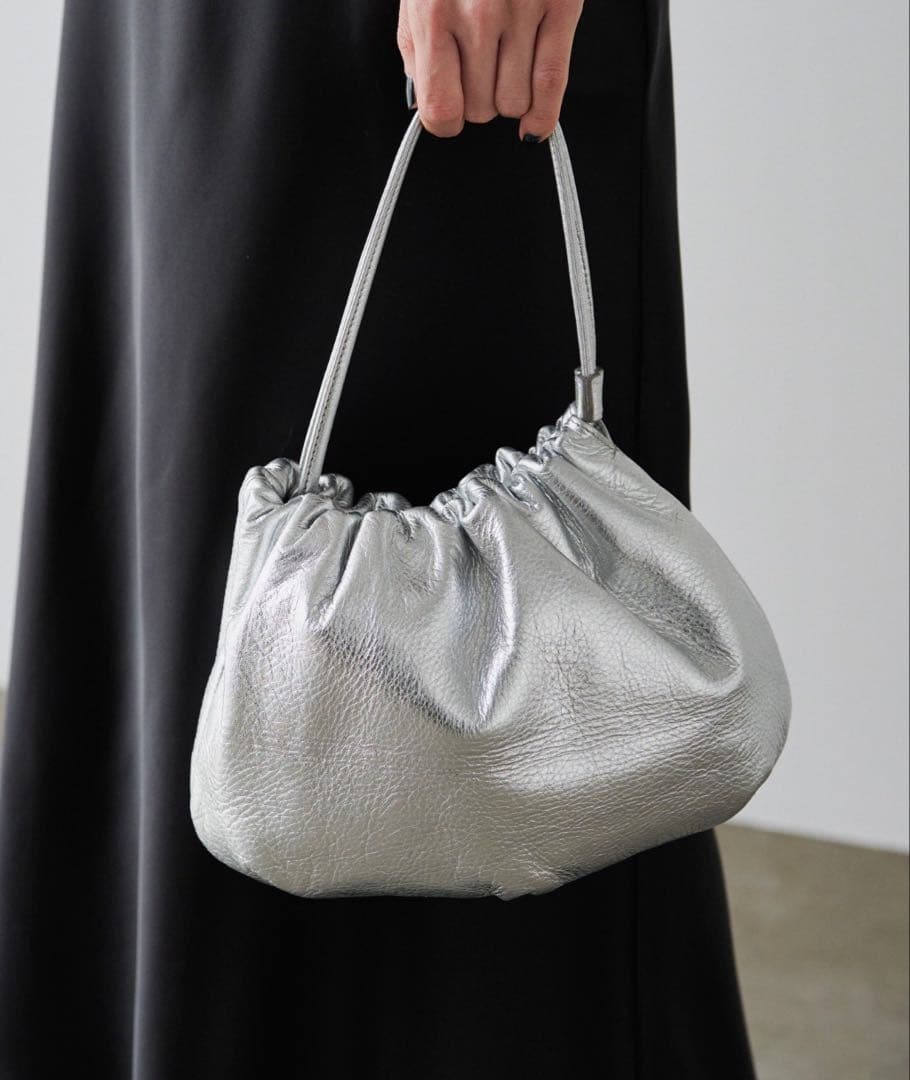 russet ラシット レザー巾着4wayショルダーバッグ