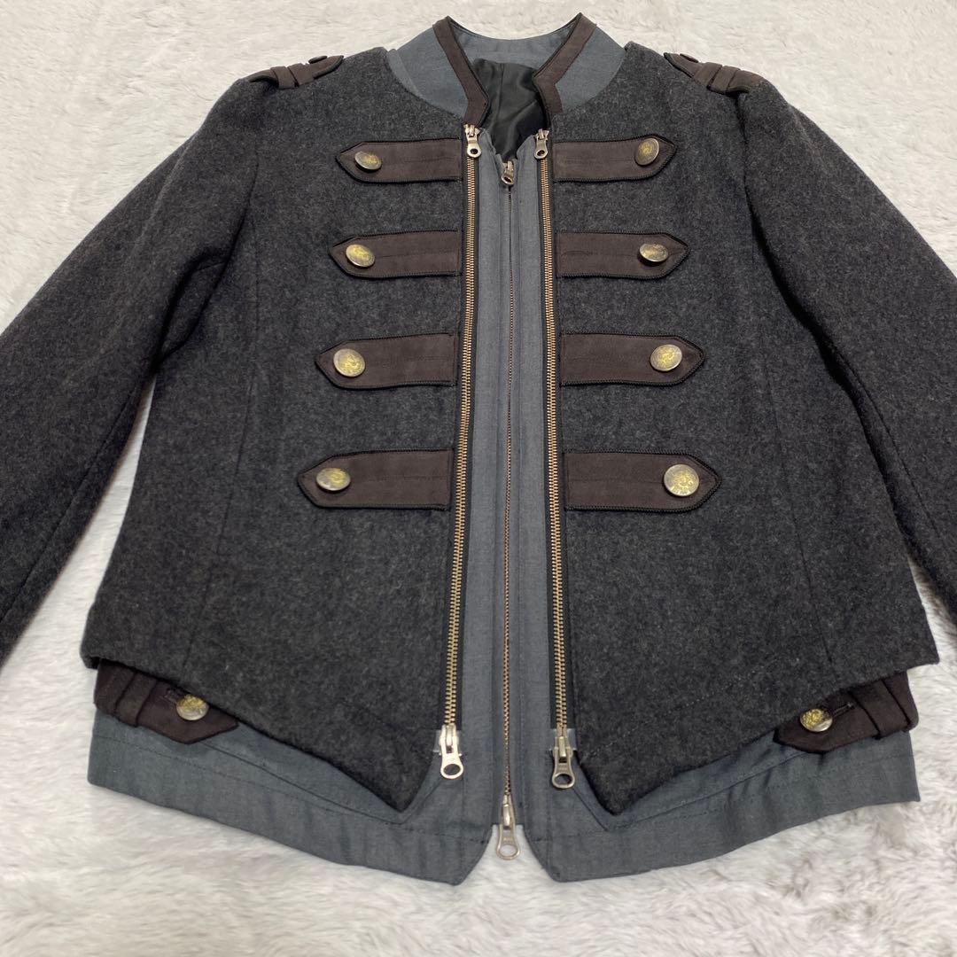PPFM 00s layered gimmick Napoléon jacket
