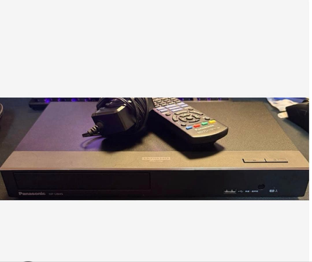 美品 Panasonic ブルーレイディスクプレーヤー DP-UB45-K