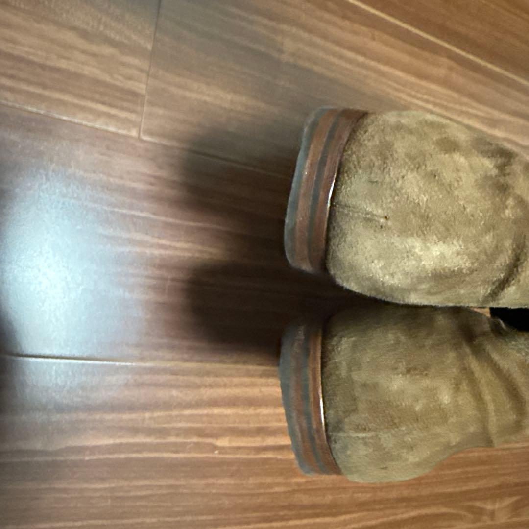 ミハラヤスヒロ　スエード ロングブーツ