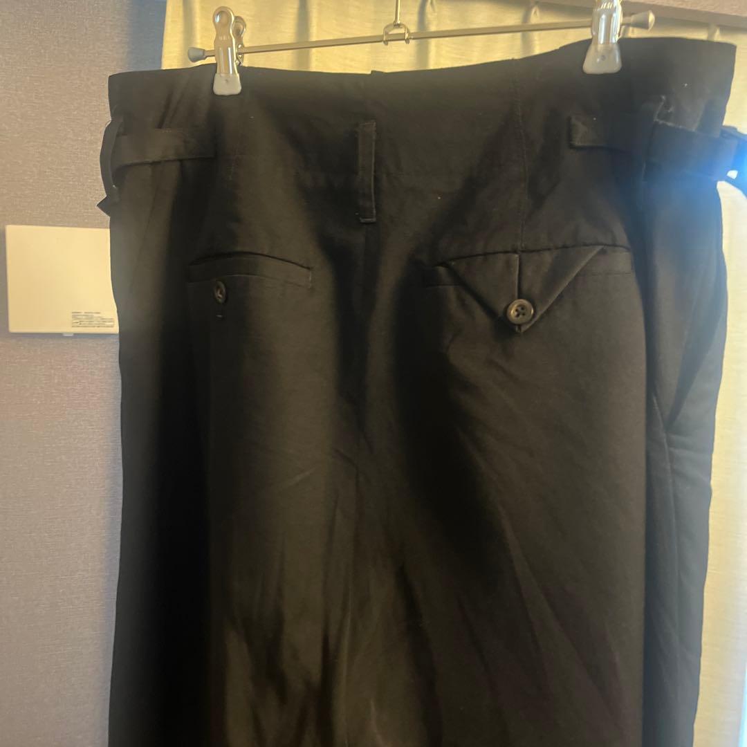 ancellm アンセルム WOOL ダメージスラックス ブラック size1