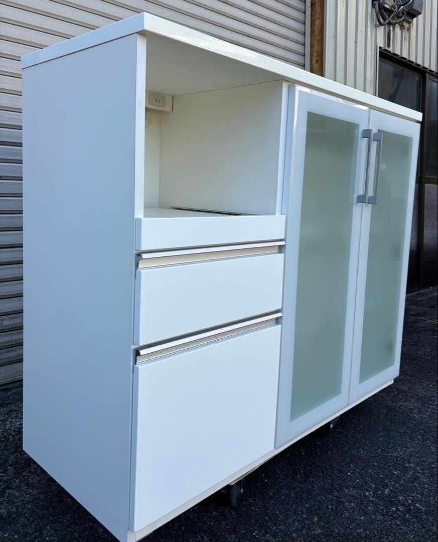 【ニトリ・廃盤】キッチンカウンター Nポスティア 120キッチン収納 家具