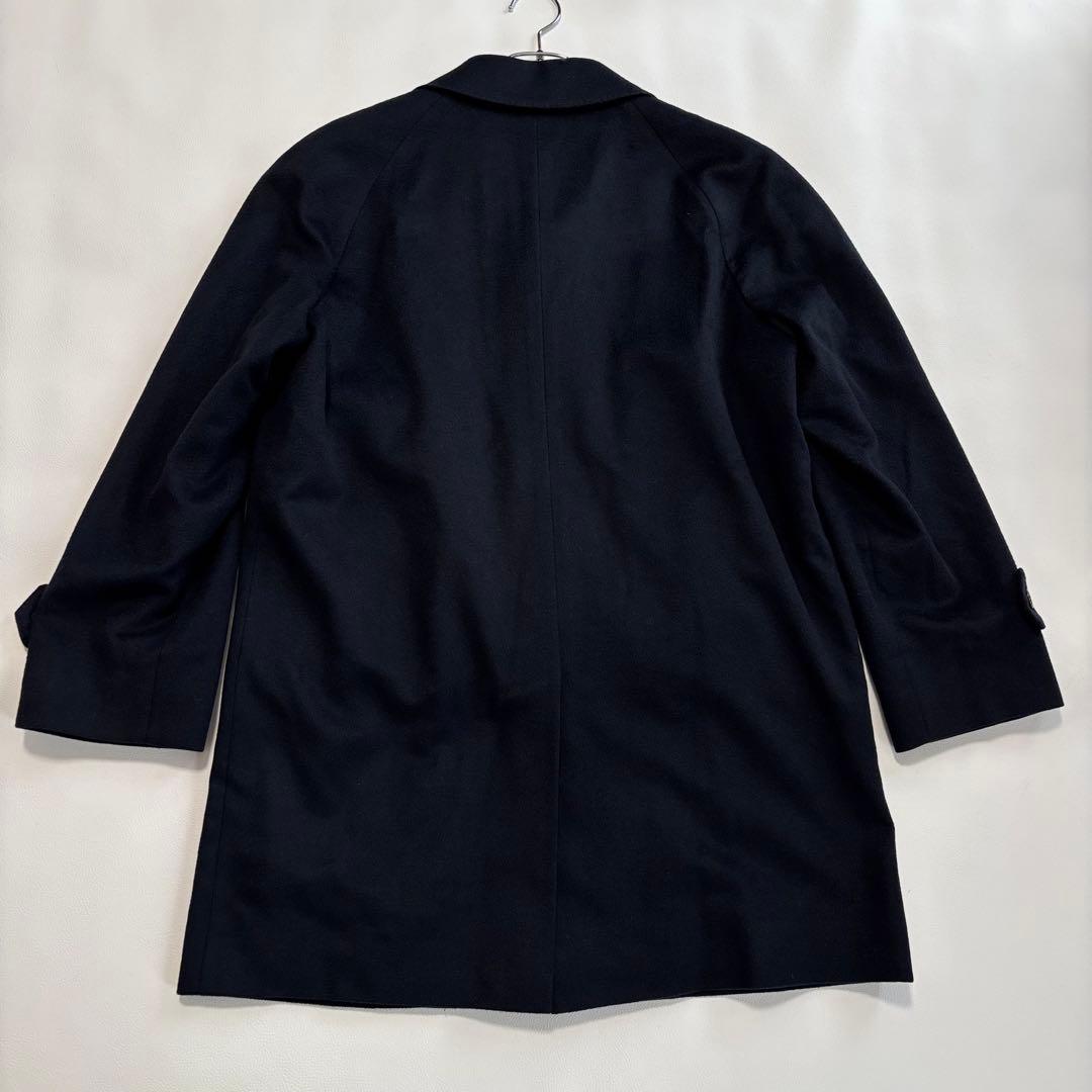 美品 野海 エルメネジルドゼニア カシミヤ100% チェスターコート M 紺色