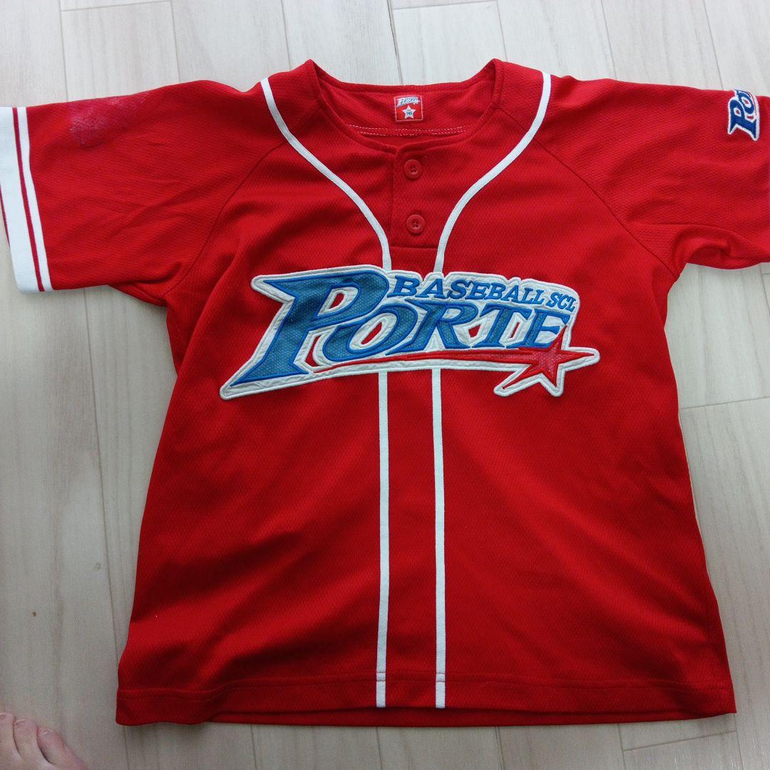 ポルテ 野球ウェアセット 約140〜150cm　※ダメージ、使用感あり