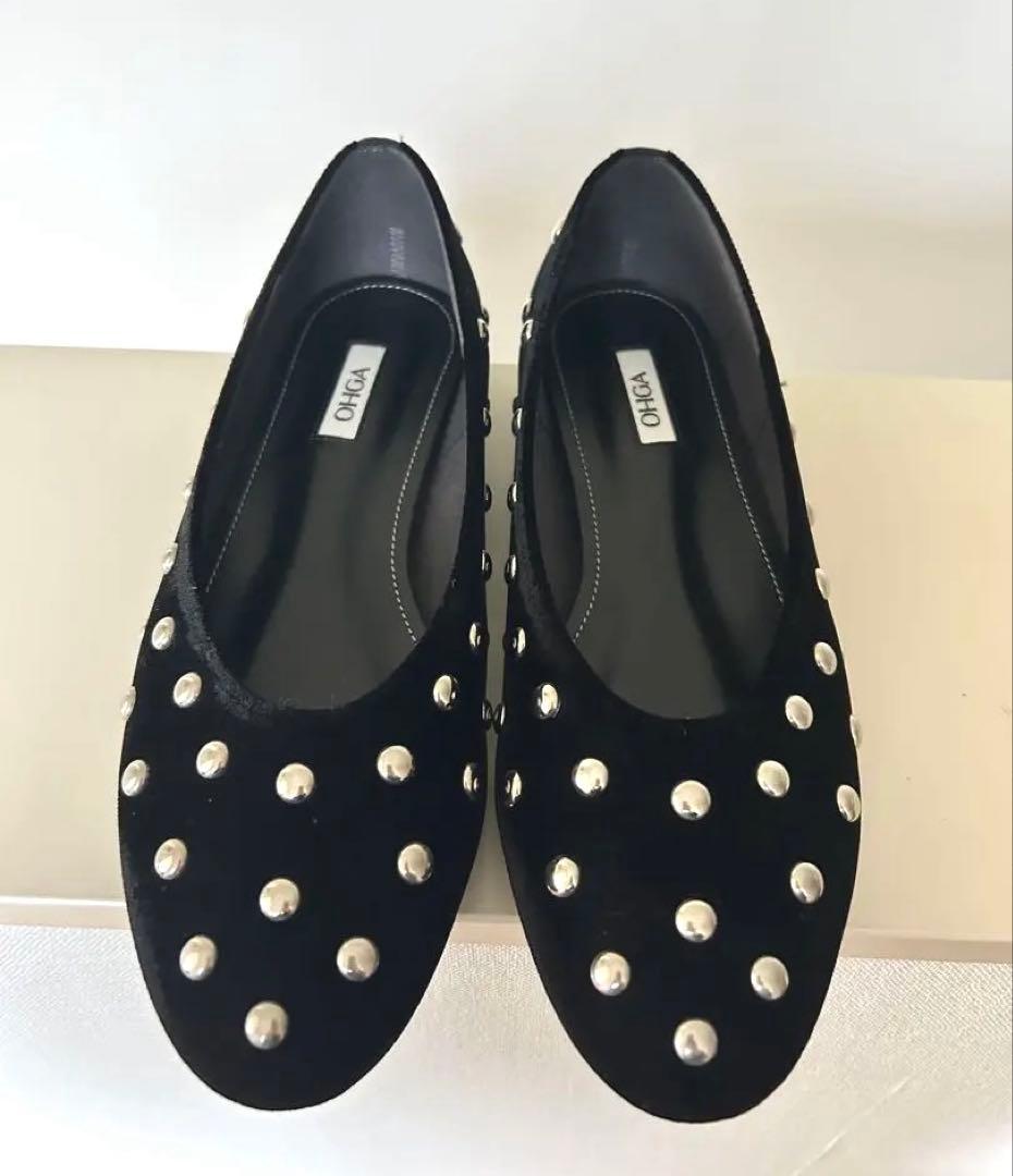OHGAスタッズパンプス23センチ