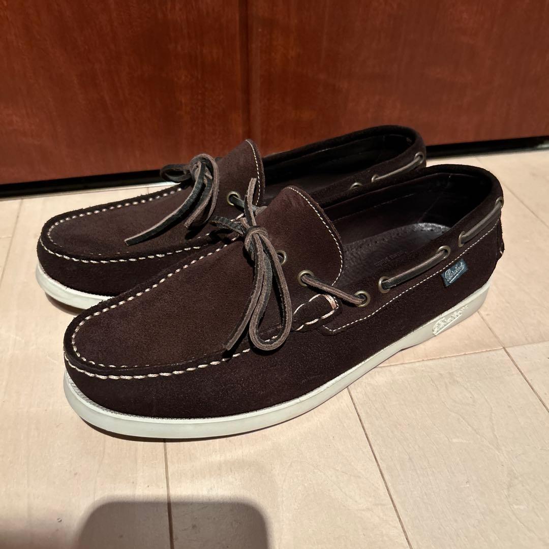 最終値下！パラブーツ　スエード デッキシューズ