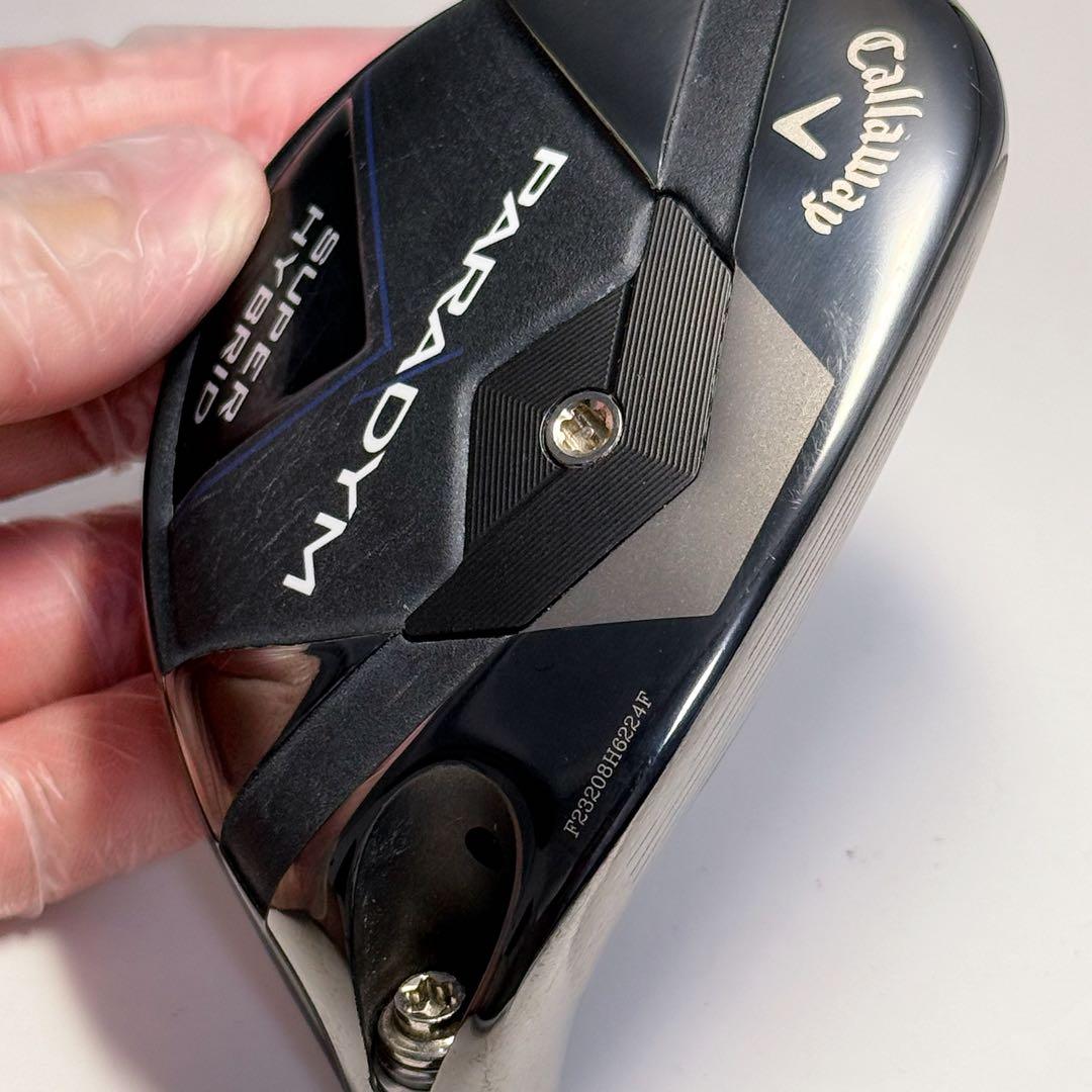 PARADYM スーパーハイブリッド UT21° キャロウェイヘッドとカバーのみ
