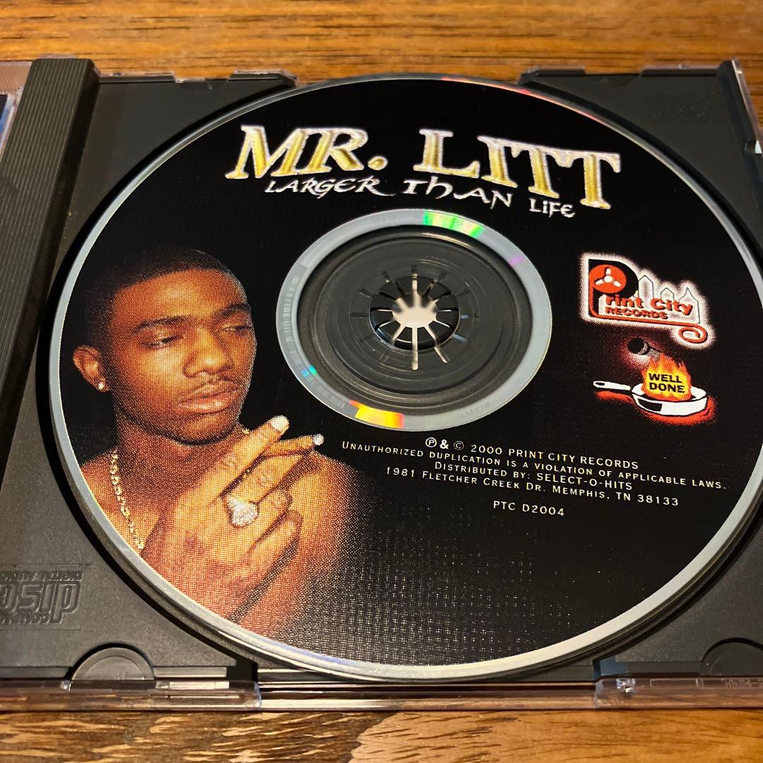洋楽 Mr. Litt Larger Than G-Rap G-Luv RARE OG