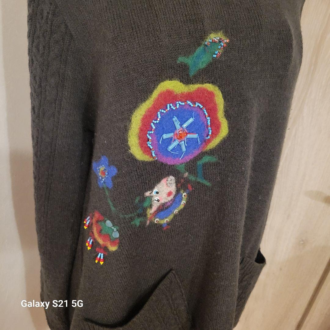 アルベロ❤ダークグレー長袖チュニック