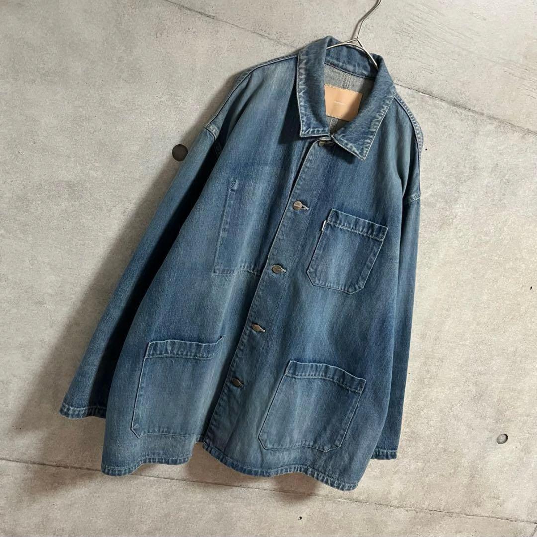 Graphpaper 23SS セルビッジデニム カバーオール 2