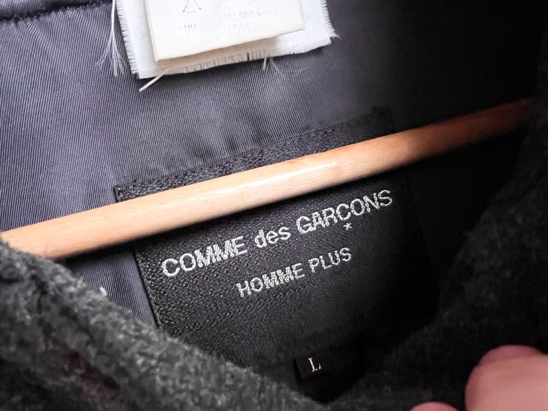 コムデギャルソンオムプリュス　ダッフルコート　メンズ　ウール　冬