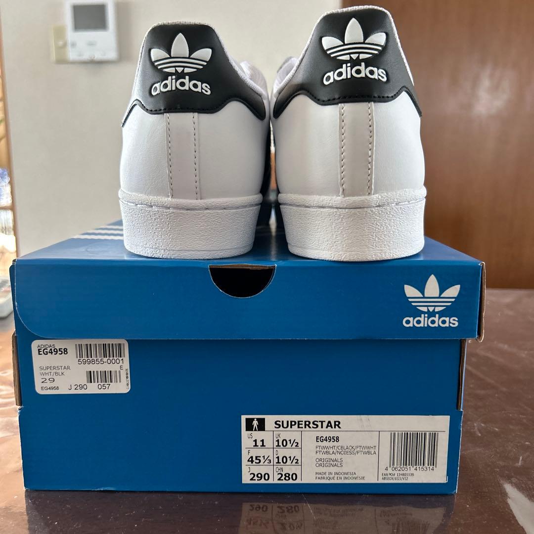 adidas Superstar ホワイト/ブラック 29　新品　未使用品