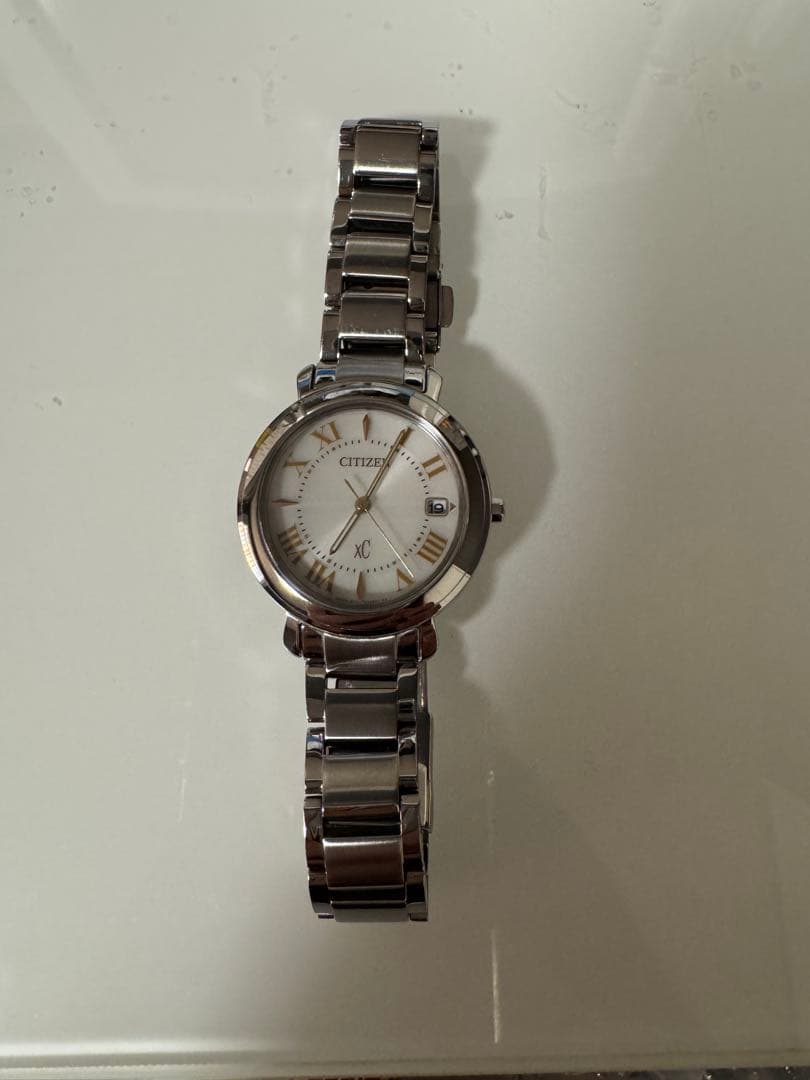 【美品】クロスシー ティタニア ハッピーフライト エコドライブ 電波 H060