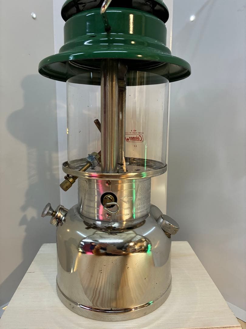 Coleman ガソリンランタン 緑