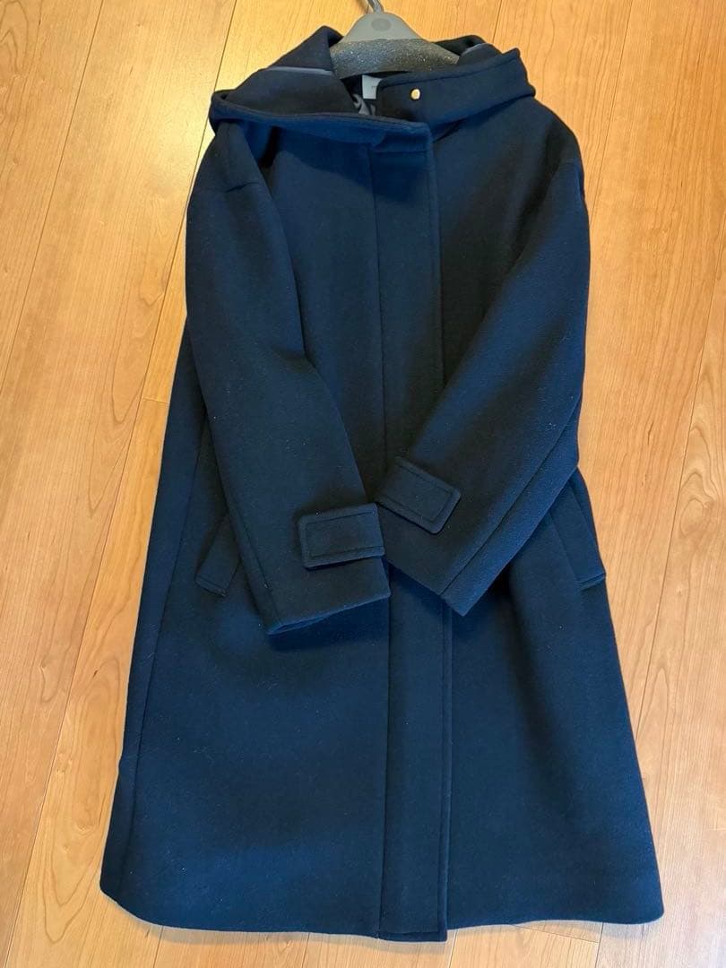 グリーンレーベルリラクシング コート　身長低め体型普通の方用サイズウールフード